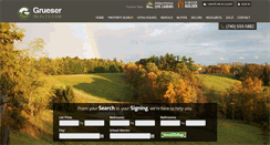 Desktop Screenshot of grueserrealty.com